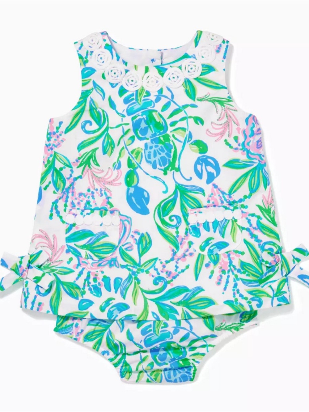 Lilly Pulitzer Shift Dress - Resort White Just a Pinch